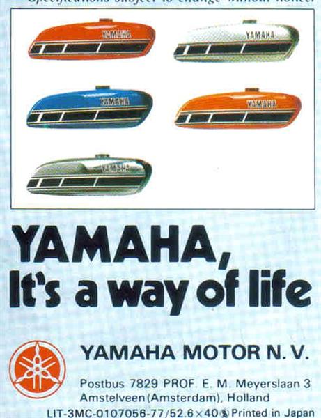 Yamaha FS1 årg. 1977